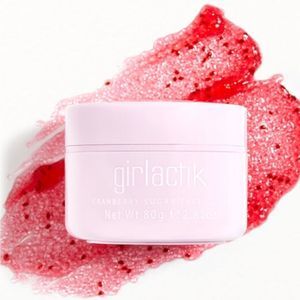 GIRLACTIC Cranberry Sugar Face Scrub Face Exfoliator